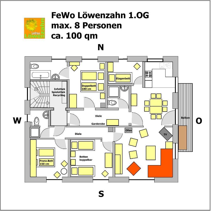 Landhaus Loewenzahn Unteregg المظهر الخارجي الصورة